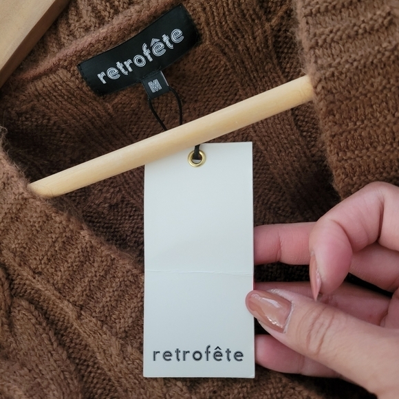 Retrofete Tala Sweater Dress M NWT - Picture 11 of 13